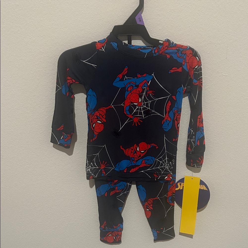 Marvel Spider-Man Infant Bodysuit - Red and Blue